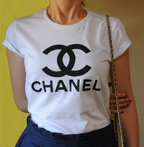 women chanel full sleeved t shirt|Chanel tops for women.